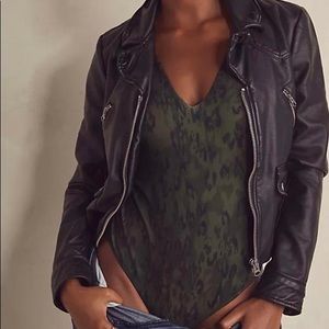 Free People Keep It Sleek Bodysuit NWT